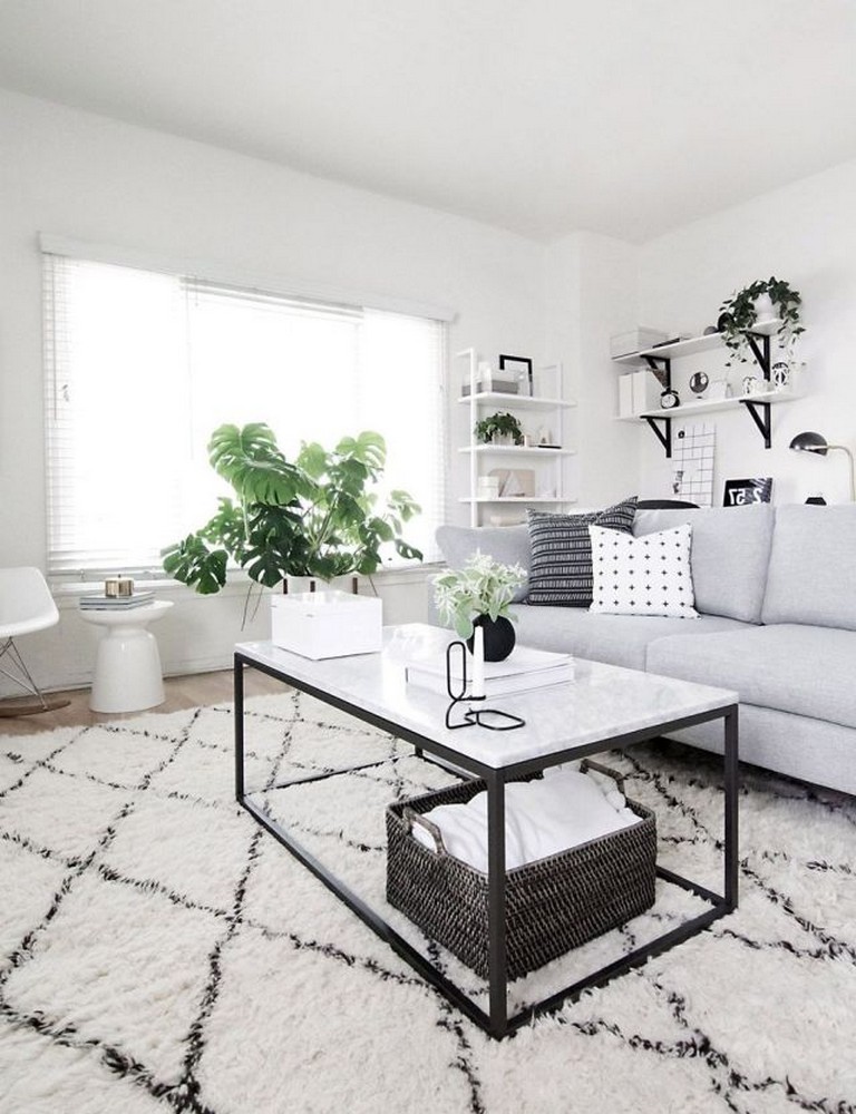 65+ Beautiful Modern Black White Living Room Inspired - Page 9 of 68