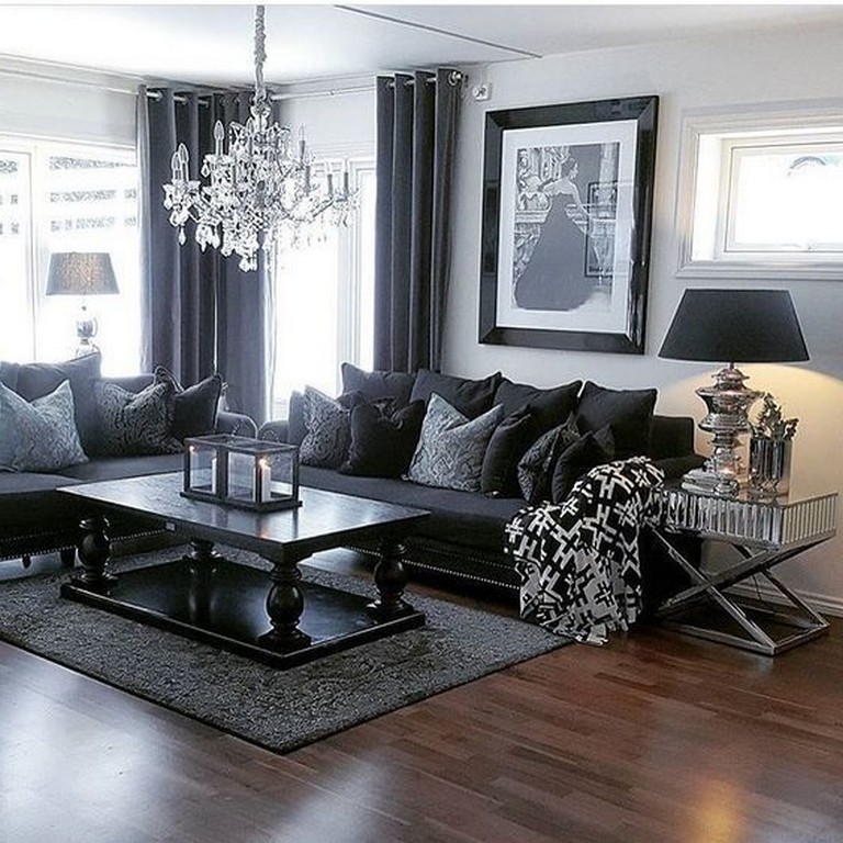 65+ Beautiful Modern Black White Living Room Inspired - Page 30 of 68