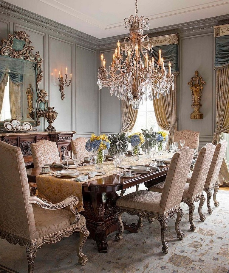 25+ Astonishing French Dining Room Design Ideas