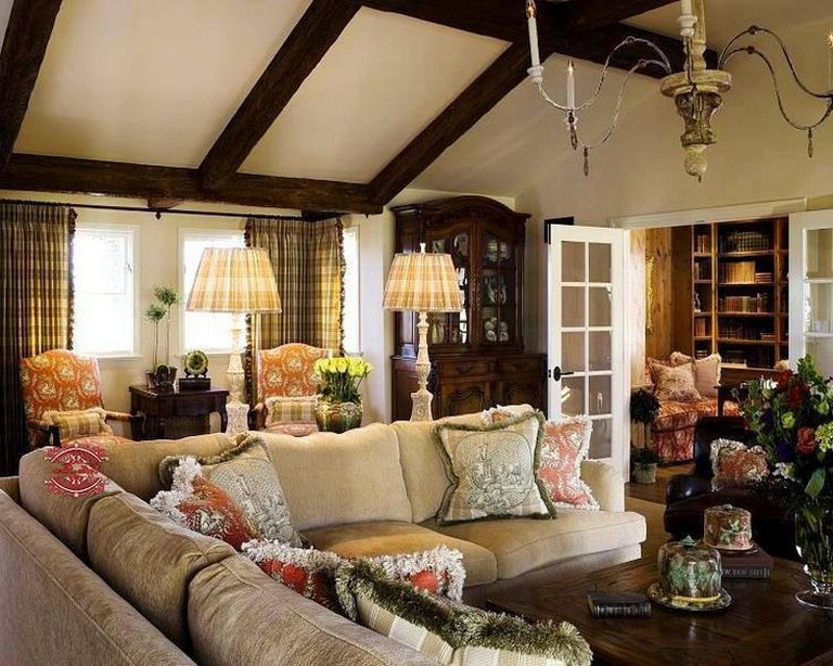 30+ Lovely French Country Living Room Design to This Fall - Page 5 of 28