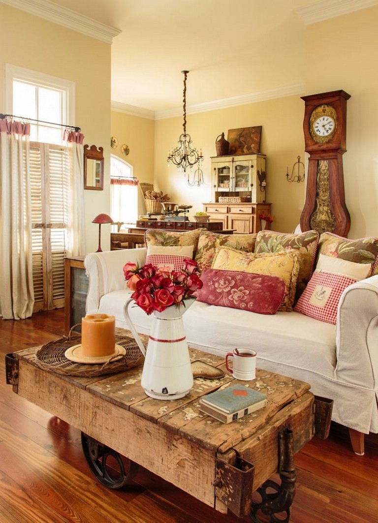 30+ Lovely French Country Living Room Design to This Fall - Page 15 of 28