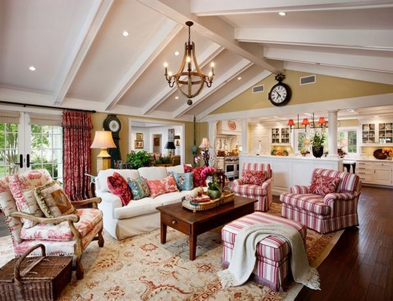 30+ Lovely French Country Living Room Design to This Fall - Page 20 of 28