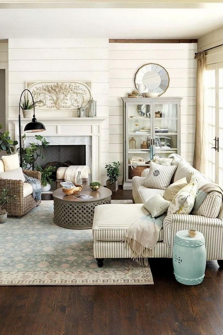 30 Lovely French Country  Living  Room  Design  to This Fall 