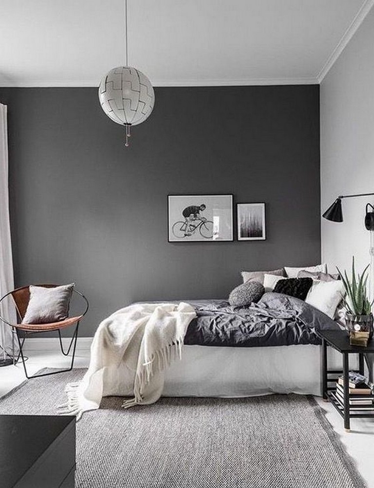 35+ Modern Rustic Scandinavian Bedroom Design Ideas - Page ...