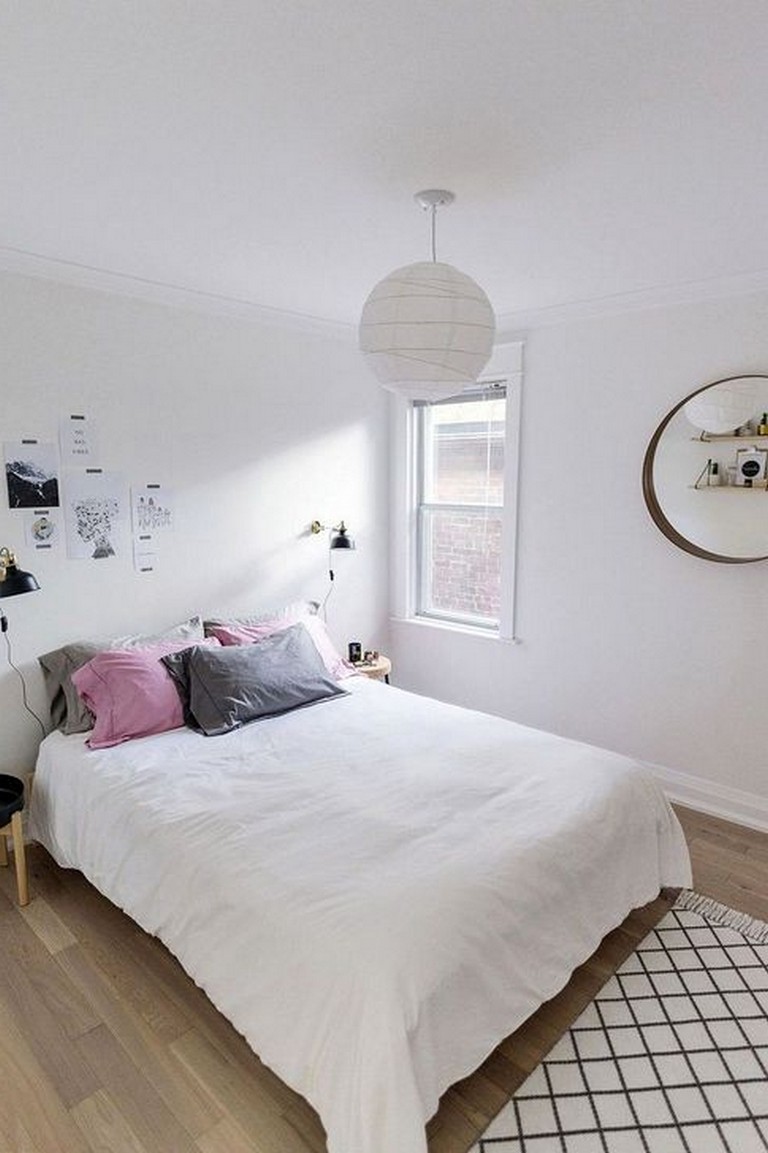 35+ Modern Rustic Scandinavian Bedroom Design Ideas - Page ...